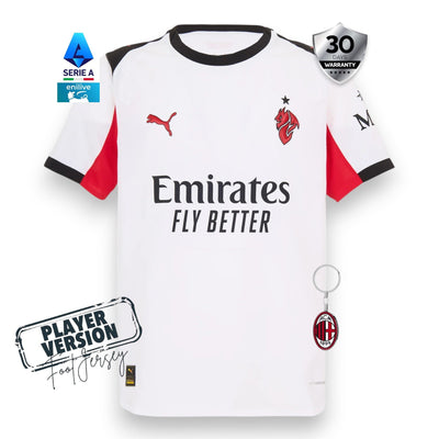 AC Milan Away Jersey 2025/26 - Player Version