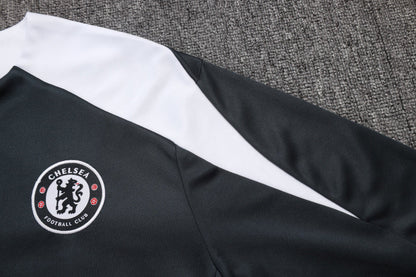 Chelsea Pre-Match Black Tracksuit 25/26