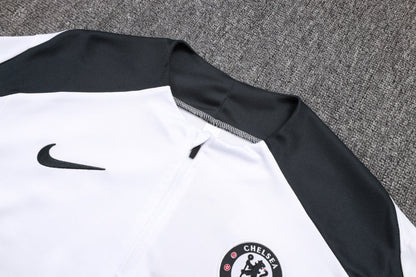 Chelsea Pre-Match White Tracksuit 25/26