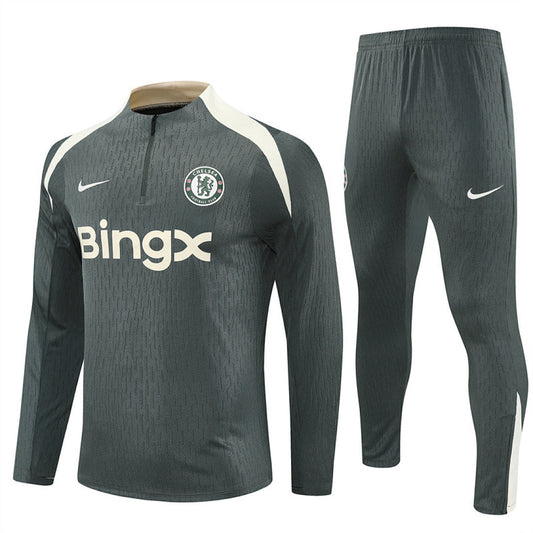 Chelsea Pre-Match Green II Tracksuit 25/26