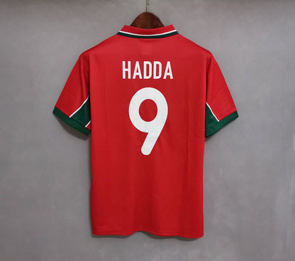 Morocco Away Red Retro Jersey 1998
