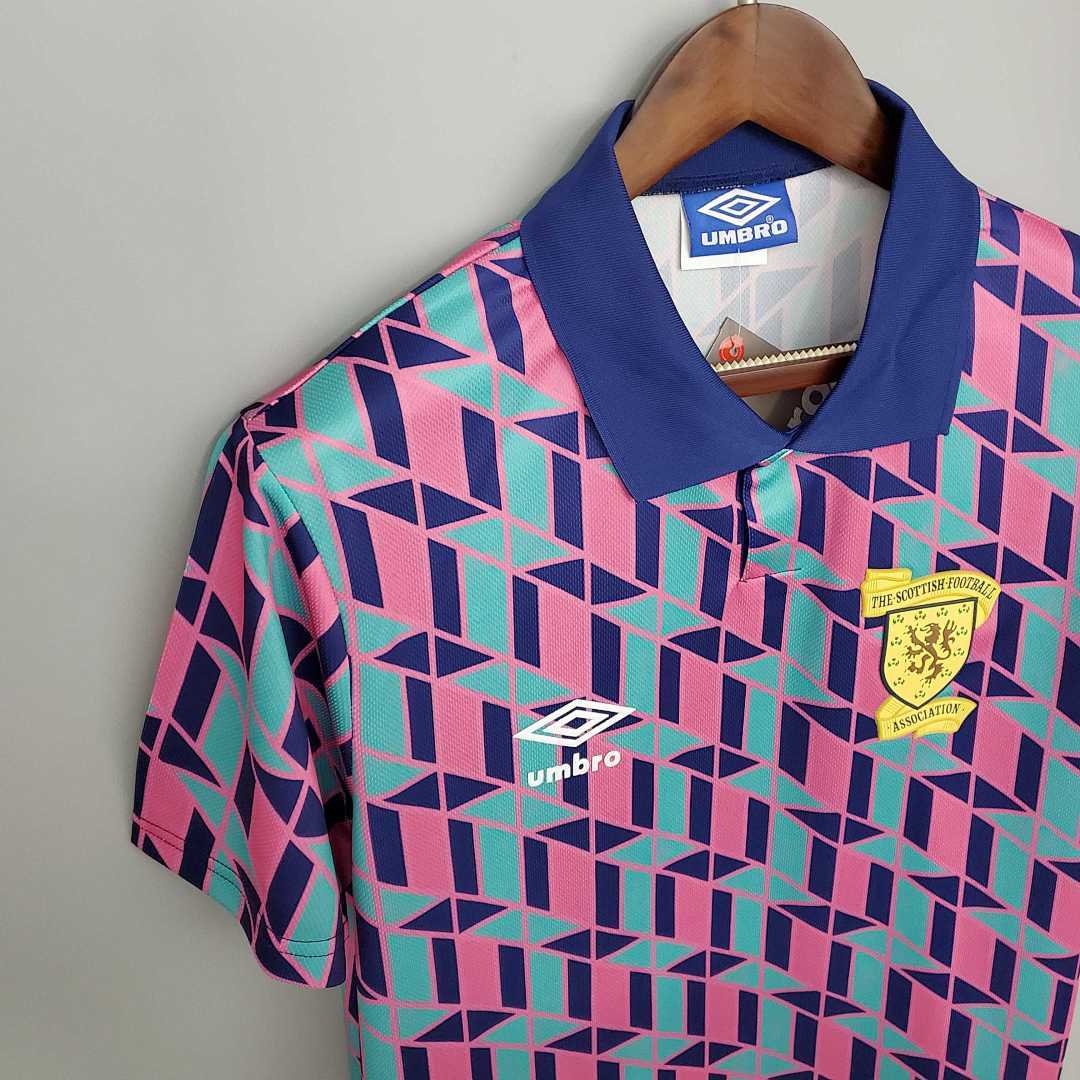 Scotland 1989/90 Away Jersey - Retro Version