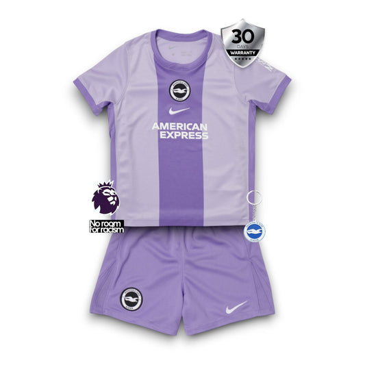Kids Brighton Away Kit 2025/26