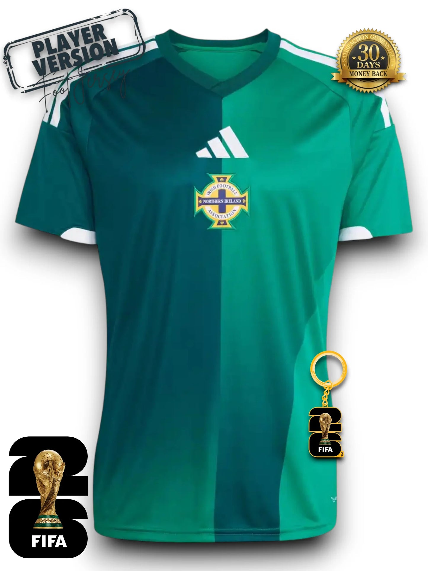 North Ireland World Cup 2026 Jersey - Player Version